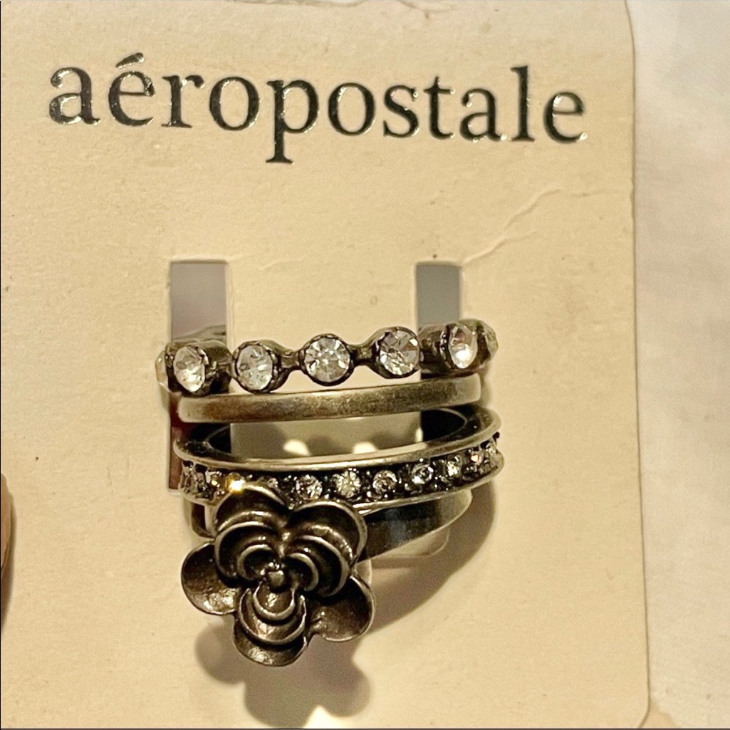 Aeropostale Stackable Rings 8$